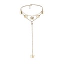 Collana doppia da donna con farfalle 2