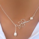 Collana elegante con perla 2