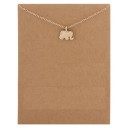 Collana femminile sottile con ciondolo G763 4