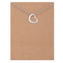 Collana femminile sottile con pendente G762 12