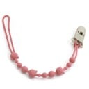 Collana in silicone per ciucci con orsacchiotto e clip Silicone morbido Supporto per ciucci per neonati e lattanti Da attaccare ai vestiti 9