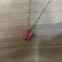 Collana intrecciata da donna con farfalla 17