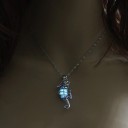 Collana luminosa da donna con creature marine 1
