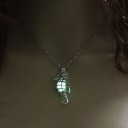Collana luminosa da donna con creature marine 2