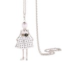 Collana lunga da donna con bambola 10
