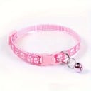 Collar ajustable de colores para gatos con cascabel Cierre de seguridad Ancho 1 cm Longitud 19 x 32 cm 8