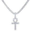 Collar con cruz D390 3
