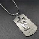Collar con letras del alfabeto 8