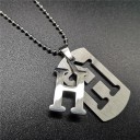 Collar con letras del alfabeto 10