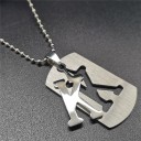 Collar con letras del alfabeto 13