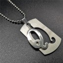 Collar con letras del alfabeto 19