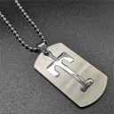 Collar con letras del alfabeto 22