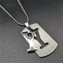 Collar con letras del alfabeto 27