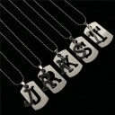 Collar con letras del alfabeto 2