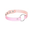 Collar de banda para mujer con anillo 3
