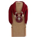 Collar de bufanda de mujer 9