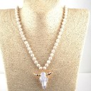 Collar de cabeza de búfalo para mujer 4