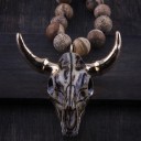 Collar de cabeza de búfalo para mujer 2