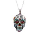 Collar de calavera para mujer D322 4