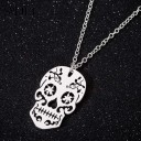 Collar de calavera para mujer 2