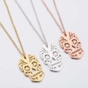 Collar de calavera para mujer 3