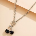 Collar de cerezas para mujer D382 4