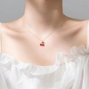 Collar de cerezas para mujer 3