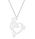 Collar de clave de sol para mujer 5