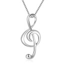 Collar de clave de sol para mujer 1