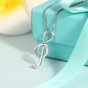 Collar de clave de sol para mujer 2