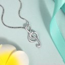 Collar de clave de sol para mujer 4