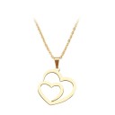 Collar de corazón para mujer D196 1