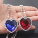 Collar de corazón para mujer D323 4