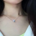Collar de cubo arcoiris para mujer 3