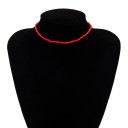 Collar de cuentas para mujer G811 4
