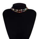 Collar de cuentas para mujer G811 9