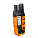 Collar de entrenamiento eléctrico largo para perros con control remoto, recargable, resistente al agua, con pitido, vibración y descarga 5