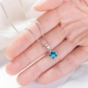 Collar de estrella para mujer D428 4