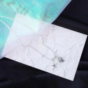 Collar de estrella para mujer D660 5