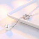 Collar de estrella para mujer D675 4