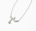 Collar de latidos del corazón para mujer D488 1