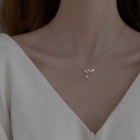 Collar de latidos del corazón para mujer D488 2