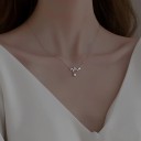 Collar de latidos del corazón para mujer D488 6