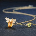 Collar de mujer con abeja M121 4