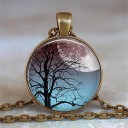 Collar de mujer con arbol 17