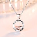 Collar de mujer con círculo D409 5