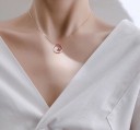 Collar de mujer con círculo G645 3