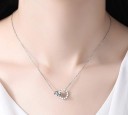 Collar de mujer con círculos conectados G828 2