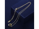 Collar de mujer con círculos conectados 2