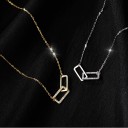 Collar de mujer con colgante conectado D405 1